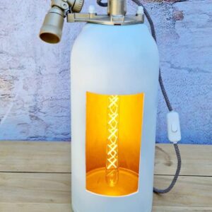 Lampe extincteur blanc